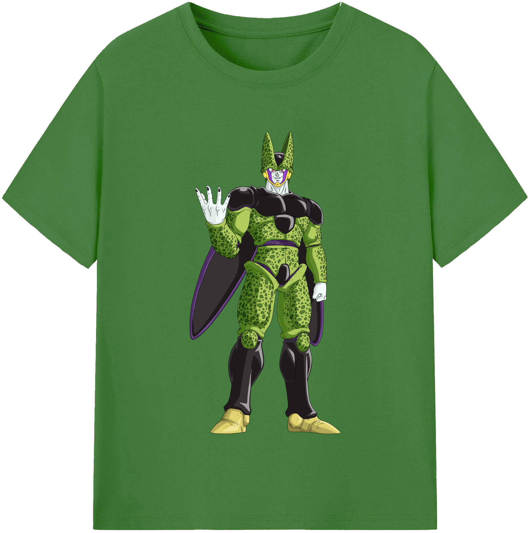 （画像用） ドラゴンボール セル DRAGON BALL Cell レディースカジュアルプリントTシャツ（綿100％）